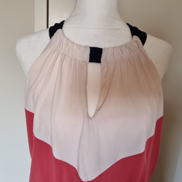 Maxi Dress Gown Sz US 6 halter Maggy London - Picture 3 of 7